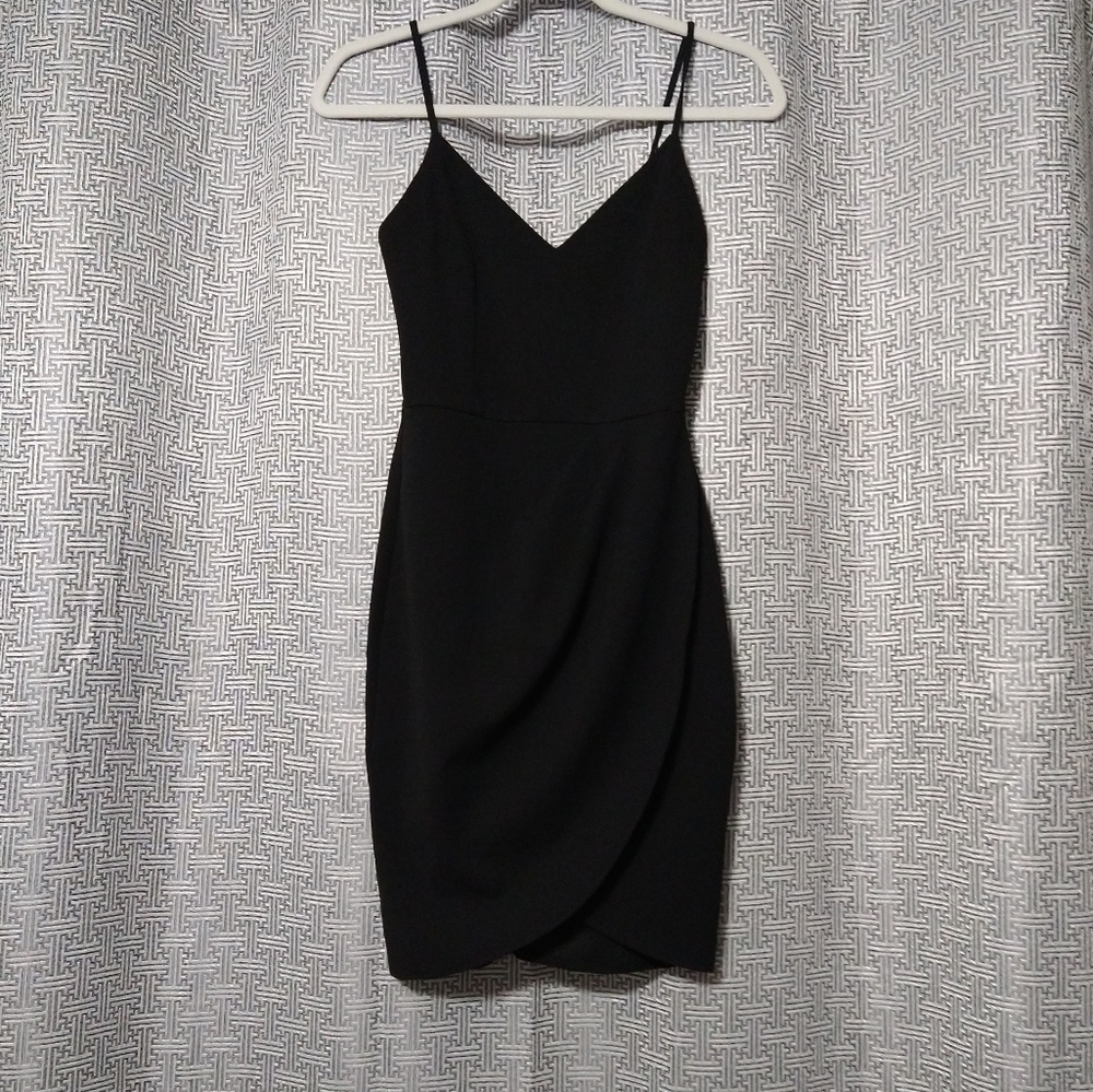 Lulu's Bodycon Black Dress